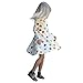 Crytech Kids Organic Cotton Dot Princess Dress for 6M-5T Baby Girls(3-4 Years)thumb 2