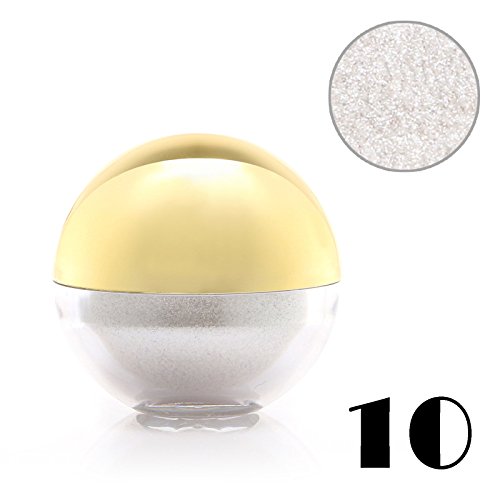 Baisidai 1 x Shimmer Pearl Loose Metallic Eyeshadow Powder Bright Eye Shadow Pigment Ball#10