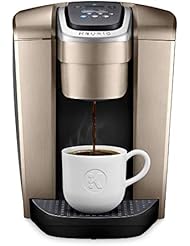 Keurig K-Elite Single Serve K-Cup Pod Coffee Maker, Brushed Gold