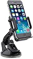 TaoTronics Car Phone Mount Holder, Windshield / Dashboard Universal Car Mobile Phone cradle for iOS / Android Smartphone and More