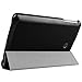 LG G Pad F 8.0 / LG G Pad 2 8.0 Case - HOTCOOL Slim New PU Leather Cover Case for LG G Pad F 8.0 (V495 V496) / LG G Pad II 8.0 LGV498 Tablet, Black