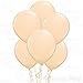 AFTERLOON® Biodegradable Balloons 72 pcs Nude 10 Inch, Matte Color Thickened Extra Strong Latex Helium Float, for Baby Shower Gender Reveal Garland Arch Wedding Kids Birthday Party Decorations