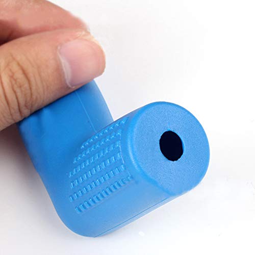 Motorcycle Lever Shift Shifter Sock Cover Boot Protector Street Dirt Bike White(Blue)