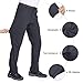 CAMEL CROWN Men’s Hiking Pants Quick Drying Stretchy Ultralight Athletic Pants Travel Cargo Pants Elastic Waist Dark Greythumb 4