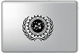 Flag of the United Federation of Planets Star Trek - Apple Macbook Laptop Vinyl Sticker Decal