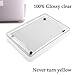 TWINSCASE MacBook 12 Inch Case Clear A1534,Version 2015-2018,Super Clear Glossy Clear Case for MacBook 12 Inch Retina Display- [True Fit][Ultra Slim]