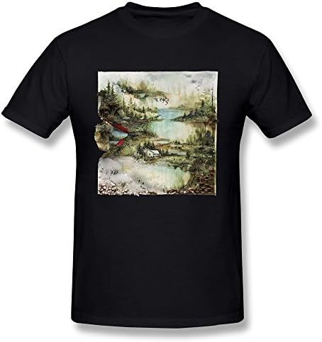 DONVAN Men's Bon Iver Album T-Shirt