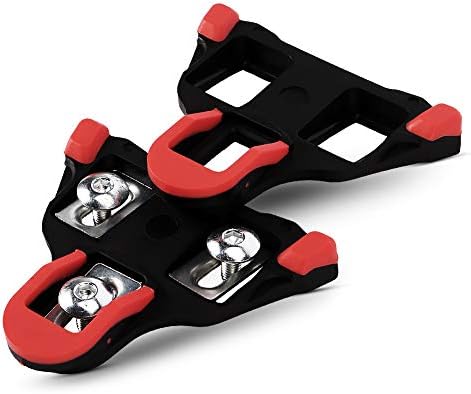 Bosiwee Road Bike Cleats for Shimano SH11 SPD-SL Shoes, 6 Degree Float, for Indoor Cycling or Road Bike Bicycle Pedals