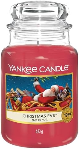 Yankee Candle Scented Candle | Christmas Eve Large Jar Candle | Long Burning Candles: up to 150 Hours | Perfect Gifts for Women
