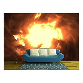 Storm Background - Removable Wall Mural | Self-Adhesive Large Wallpaper - 66x96 inches