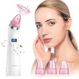 Blackhead Remover, Pore Vacuum Facial Pore Cleanser USB Rechargeable Blackhead Sucker Electric Skin Cleanser Blackhead Extractor Skin Pore