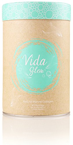 Vida Glow 100% Natural Marine Collagen Original Blend (BULK, 270g Loose Powder, 90 Servings)