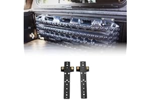 Rago Fabrication Bed Rail Recovery Board Mounts for Toyota Tundra & Tacoma Factory Bed Rails | Made in The USA | Compatible with ActionTrax & MaxTrax