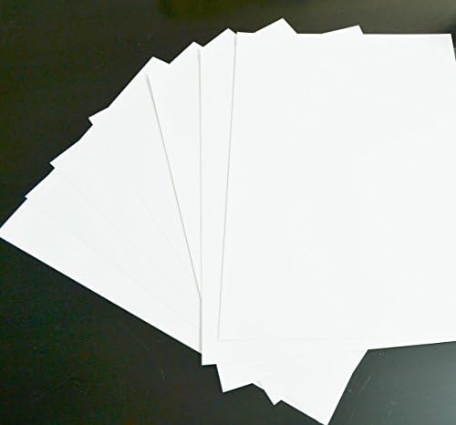 Merakii Japanese Ivory Paper Sheets for Art and Crafts (300 GSM) - Pack of 20