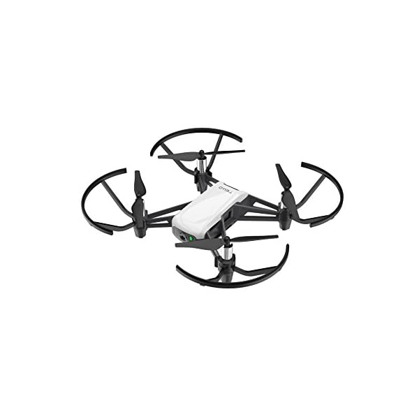 DJI Tello Ryze Mini-Drohne, ideal für kurze Videos mit EZ Shots, VR-Brille und Gamecontroller-Kompatibilität, 720P HD…