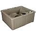 LifeCast Serenity Hot Tub Portable Spa 14 Jets & Lounge Seat: 120V Plug-n-Play / 240V Convertible (made by Strong Spas/Durasport)