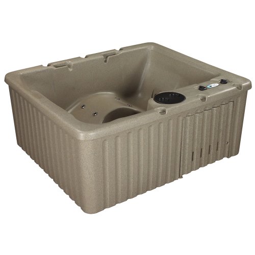 LifeCast Serenity Hot Tub Portable Spa 14 Jets & Lounge Seat: 120V Plug-n-Play / 240V Convertible (made by Strong Spas/Durasport)