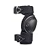 Alta 52913.00 AltaCONTOUR Knee Protector Pad, Black Cordura Nylon Fabric, AltaLOK Fastening, Flexible Cap, Round, Black (One Pair)