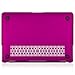 Kuzy - AIR 13-inch Lace Raspberry Pink Rubberized Hard Case for MacBook Air 13.3