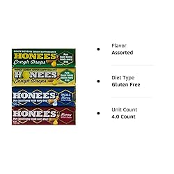 Honees Honey Drops Variety Bundle 1 of each Flavor