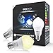 Motion Sensor Light Bulbs 12W Dusk to Dawn PIR Built-in Motion Detector Smart Bulbs E26 Base A19 Indoor Outdoor LED Light Bulbs 3000K Warm White 1000 Lumens Security Night Lights 2 Pack by COOWOO primary