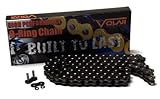 1993-2007 Honda Shadow VLX 600 VT600CD Deluxe O-Ring Chain - Black