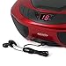 Jensen CD-475R Portable Sport Stereo Boombox CD Player with AM/FM Radio and Aux Line-in & Headphone Jack (Red)thumb 2