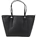 GUESS womens Delaney Small Classic Tote, Black, Medium