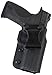 Galco Triton Kydex IWB Holster for S&W M&P Compact 9/40 (Black, Right-Hand)
