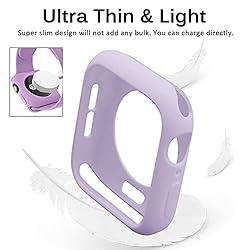Miimall Compatible for Apple Watch 38mm Case, Slim