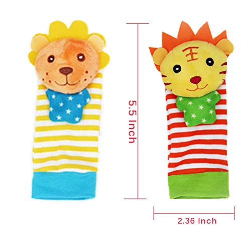 3 aimibaby+Baby+Wrist+Rattle+Socks