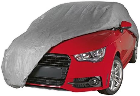 Sealey Sccm All Seasons Car Cover 3-Layer - Medium, White