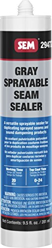 SEM 29472 Gray Seam Sealer, 9.5 oz.