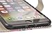 UrSpeedtekLive Premium PU Leather Flip Wallet Case Cover w/Card Slots & Stand for iPhone SE 2022/2020, iPhone 7/8 4.7 Inch, Flower 2