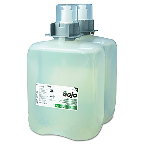 GOJO FMX-20 Green Certified Foam Hand Cleaner, 2000 mL Hand Cleaner Refill for GOJO FMX-20 Push-Style Dispenser (Pack of 2) - 5265-02 - Thumbnail 3