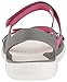 Crocs Women's Swiftwater Webbing Sandal W Sport, paradise pink/smoke, 9 M US