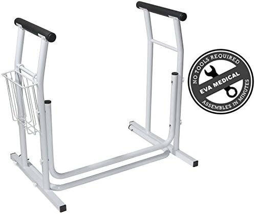EVA Medical Stand-Alone Toilet Safety Frame Rail/Commode Rail
