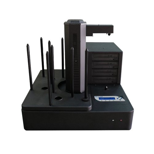 Aero 4 Target Robotic Automated CD DVD Disc Duplicator With 660 Disc Capacity & 500GB HDD