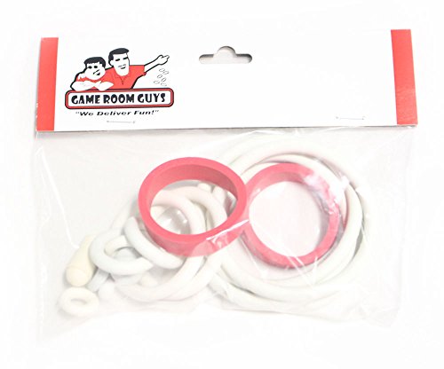 Bally Baby Pac Man Pinball White Rubber Ring Kit