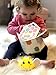 Bumblebee Baby and Toddler Glowing Waterproof Bath Time Toy, Mommy's Helper Sensory Distraction During Diaper Changing, Great to Use as a Changing Station Essential Yellow, Black, White