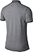 Nike Men's MM Fly Roll Slim Fit Golf Polo Shirt Carbon Heather Large