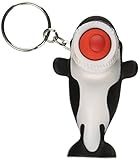 Hog Wild Toys Popper Orca Keychain