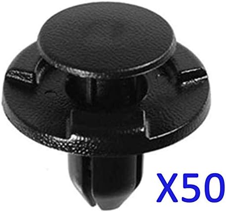 Michaelia 50 Pcs Cowl Bumper & Fender Liner Push Clips for 01553-05323 Nissan Sentra Rogue Murano Maxima Frontier Armada Altima 350Z Versa Pathfinder, Infiniti G25 G35 G37 FX35 FX45 FX50, EX35