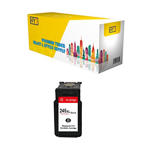 New York Toner New Compatible 1 Pack PG 245XL High Yield Inkjet For - PIXMA MG2420 | PIXMA MG2922 | PIXMA MG2924 | PIXMA MG2520 | PIXMA MG2920 | PIXMA IP2820 - Black