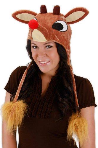 Light Up Rudolph Hat