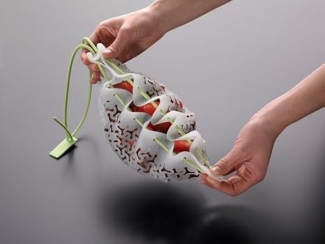 Lékué coccion Blanca Malla elástica para cocer los Alimentos a Parte, Silicona