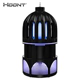 Hoont Indoor Robust Mosquito and Fly Trap with Bright LED UV Light Attracter and Fan / Get Rid of All Mosquitoes and Flies - For Residential and Commercial Use