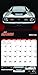 American Muscle Cars Foil 2017 Calendar