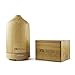 Essential Oil Diffuser & Humidifier [official], Wood - by YOGABODY for Aromatherapy, 3-6 Hrs. Mist, Auto-Off Plus Light
