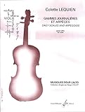 GAMMES JOURNALIERES ET ARPEGES (ETUDES) by 